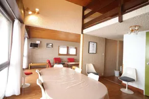 250m from resort center, 5th floor, view mountain, balcony, tv, ski locker, 80m², Auris en Oisans - Image 3