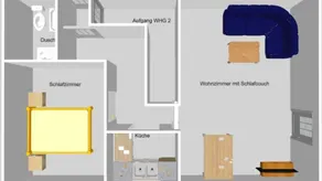Flat with barbeque, terrace & garden - Image 4