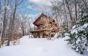 Off-Grid Lofted Cabin with Fire Pit Ideal for a Family Getaway in Maine - Image 2