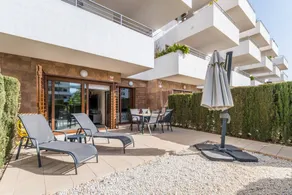 Family-friendly flat with terrace, pool & hot tub | Garden view - Image 5