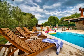 Villa with private pool, terrace & barbeque | Nature view - Image 3