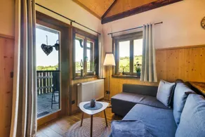 Chalet con sauna, griglia e giardino | Vista sul giardino - Image 5