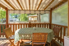 Beautiful mobile home with barbeque, terrace & garden | Garden view | Dogs allowed - Image 2