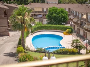 Apartment with terrace, garden & pool - Image 2