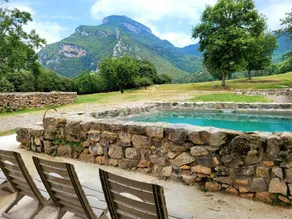 Ferienhaus mit Grill, Terrasse und Garten | Bergblick - Image 4