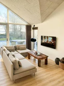 Holiday home with terrace, barbeque & private pool | Water view - Image 3