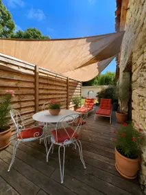Holiday home with terrace, barbeque & garden | Garden view - Image 3
