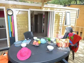 Mobil home avec piscine chauffée et terrasse - Image 5