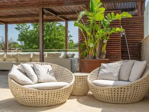 Agréable villa conviviale et familiale avec barbecue, piscine privée et terrasse | Vue montagne | Avec animaux autorisés - Image 2
