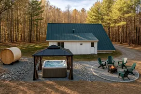 Cozy A-Frame Cabin with Hot Tub & Sauna near Stratton Mountain, Vermont - Image 5