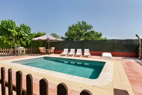 Holiday home with terrace, private pool & garden | Garden view - Image 2