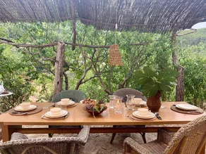Chalet with terrace, garden & private pool - Image 5