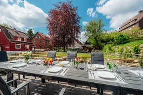 Holiday home with hot tub, barbecue & garden | Garden view - Image 3