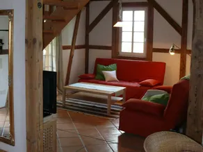 Apartment 'Ferienwohnung Bretterschlupf' with Shared Garden, Balcony and Wi-Fi - Image 2