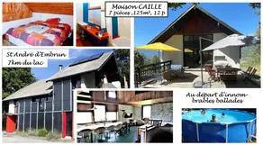 Ferienhaus "Embrun 7 Pièces, 12 couchages" mit Blick auf den See und die Berge, privater Pool - Image 2