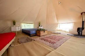 Family Glamping in Bell Tents near Preston, England - Image 4