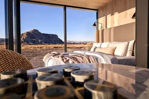 Scandinavian-Inspired Desert Retreat with Mirrored Views | Near Torrey, Utah - Image 2