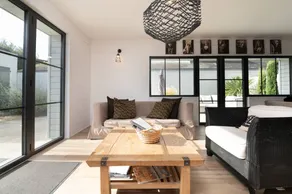 Agréable maison conviviale et familiale avec terrasse, barbecue et jardin | Vue jardin - Image 3