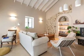 Maison adaptée aux familles avec terrasse, piscine privée et barbecue | Vue jardin | Adaptée au travail à distance - Image 5