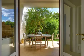 Appartement avec barbecue, jardin et terrasse | Vue jardin - Image 4