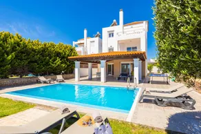 Family-friendly nice villa with terrace, private pool & garden | Beach view | Close to the beach - Image 2