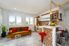 Flat with terrace & garden - Image 4