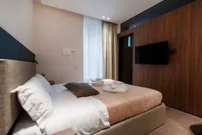 Ferienwohnung in einem Hotel '4 Season Cognetti Room 4' mit privatem Garten, Wi-Fi und Klimaanlage - Image 5