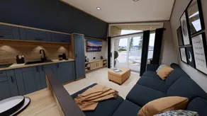 Romantic Luxury Glamping Pod with Outdoor Hot Tub near Billing Aquadrome, Northamptonshire - Image 2