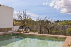 Holiday home with barbeque, private pool & garden | Garden view - Image 2