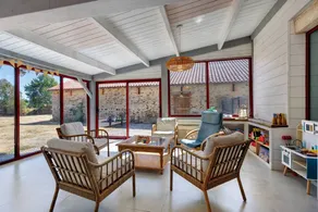 Cottage avec jardin, barbecue et terrasse | Vue jardin - Image 3