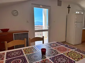 Two bedroom apartment with balcony and sea view Malinska, Krk (A-23878-c) - Image 5