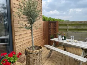 Wonderful chalet with terrace | Garden view - Image 3
