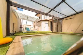 Holiday home with garden, private pool & BBQ - Image 2