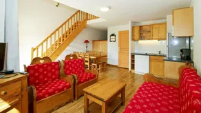 Ski-in/ski-out & foot of the slopes, sauna, balcony, parking, tv, ski locker, 65m², Val d'Allos - Image 5