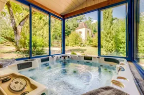 Villa with BBQ, terrace & hot tub | Pool view | Good for workation - Image 5