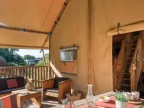 Lovely tent with heated pool & terrace | Beach nearby | Pets allowed - Image 5