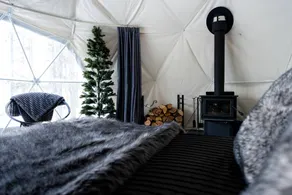 Riverside Relaxation: Comfortable Dome Retreat Along Canada's Elbow River - Image 3