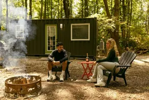 Cozy Semi Off-Grid Tiny Home Forest Retreat with Private Sauna & Cold Plunge Near Simcoe, Ontario - Image 2
