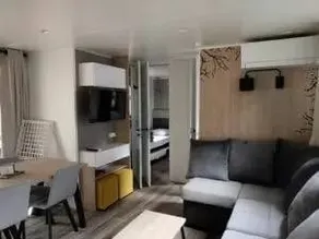 Flower Camping La Marmotte - Mobile-home Premium 40m² - 3 bedrooms - 2 bathrooms terrace Reversible air conditioning TV 6 people - Image 4