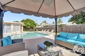 Chic 3BR w heated pool 1 mile to Beach - Image 5