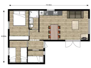 Energy neutral and sustainable chalet 10 minutes from the Oosterschelde - Image 4