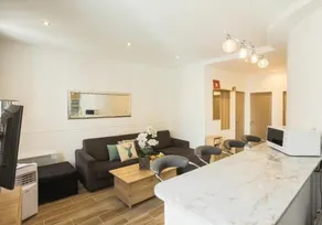 Stylish White And Red Apartments - Image 5