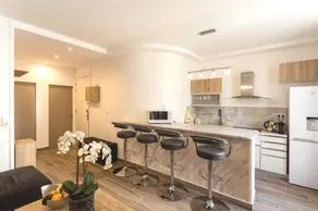 Stylish White And Red Apartments - Image 4