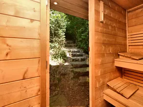 Beautiful, modern house with stunning views, hot tub and sauna in green surroundings - Image 3