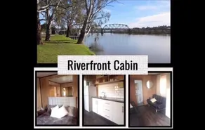 Shack built over the Murray River - Image 1