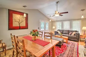 Luxe Riverfront Cottage with Dock by Lake Horace - Image 4