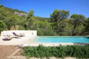 Natural stone villa with pool in the mountains - Villa Sa Mola de Vall d´Urgent - Image 1