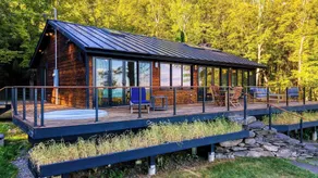 Modern Catskills Escape w/ Open Living, Steam Shower, Fireplace & Hot Tub w/ Mountain Views, Minute - Image 3