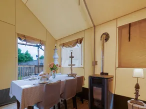 Cozy Tent Lodge In Pittem With Veranda,Barbecue - Image 5