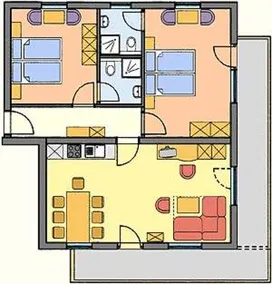 Familienfreundliche gemütliche Ferienwohnung mit Grill, Terrasse und Sauna | Ideal für Homeoffice | Haustierfreundlich - Image 2